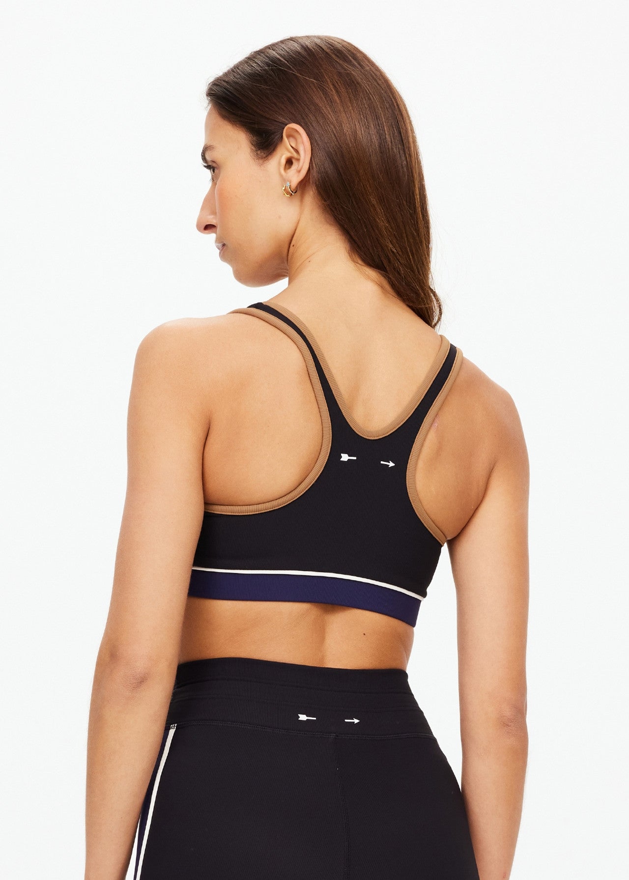 THE UPSIDE REVOLVER JADE RACERBACK BRA