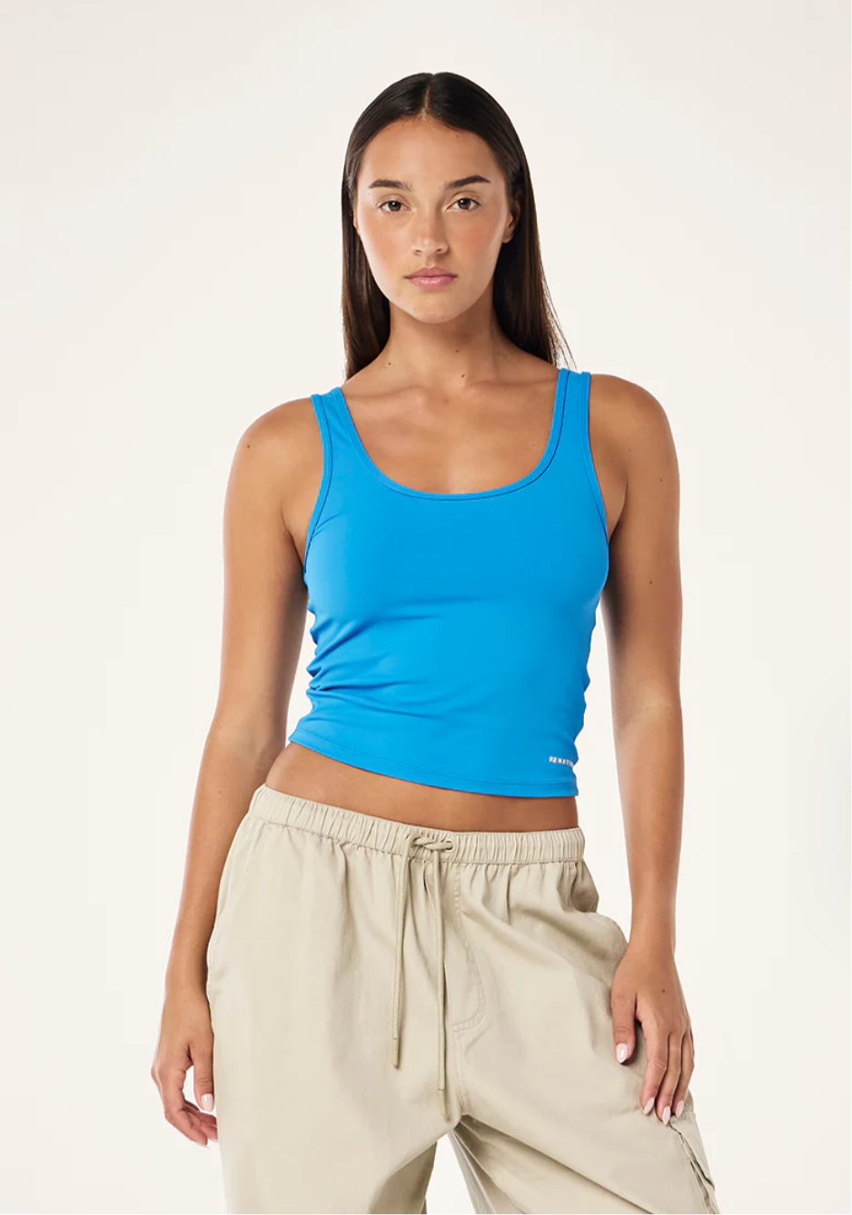 P.E. NATION ELEMENTAL TANK IN FRENCH BLUE