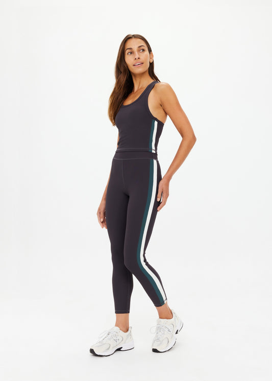 THE UPSIDE LIMITER SOPHIE CROP IN CHARCOAL