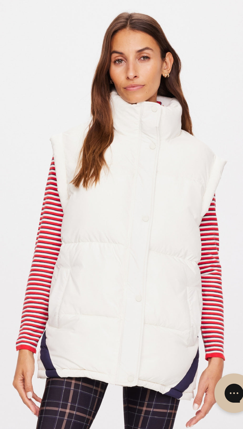THE UPSIDE PINNACLE OSLO PUFFER GILET