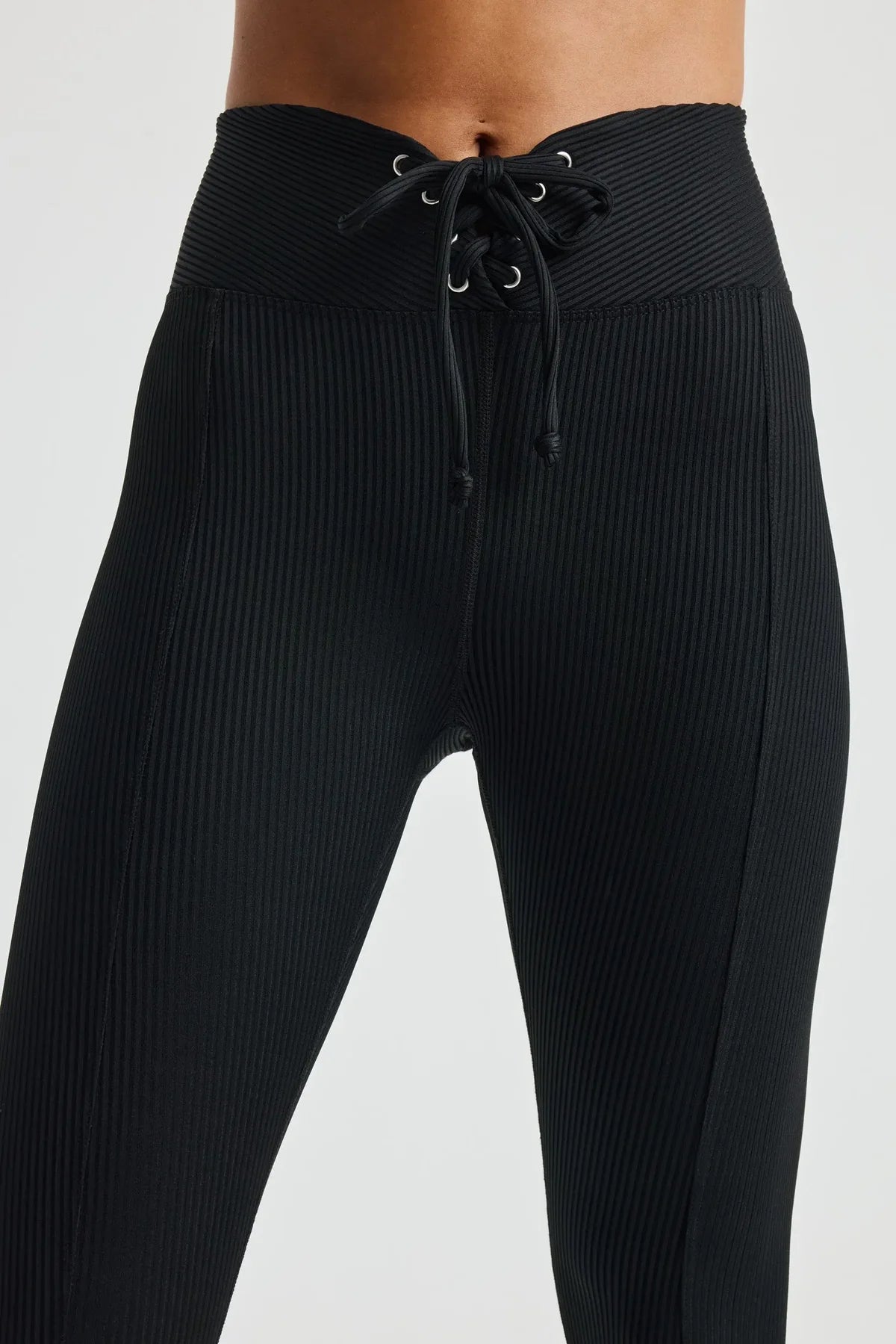 YEAR OF OURS RIBBED FOOTBALL LEGGING IN BLACK