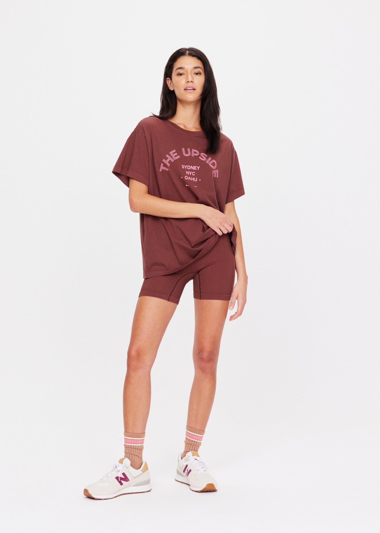 THE UPSIDE JETSET SAMMI TEE