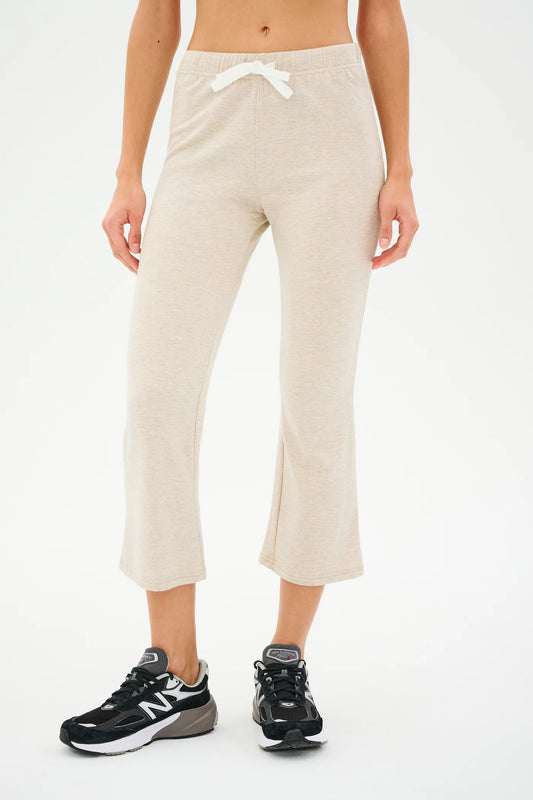 SPLITS59 BROOKS FLEECE CROPPED FLARE
