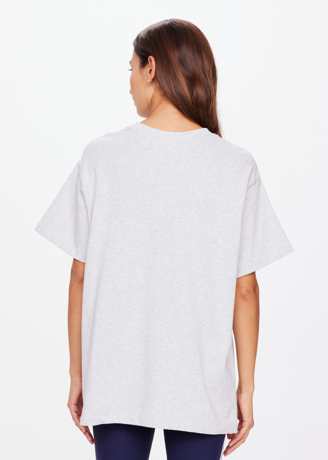 THE UPSIDE HARBOR SAMMI TEE IN GREY MARBLE