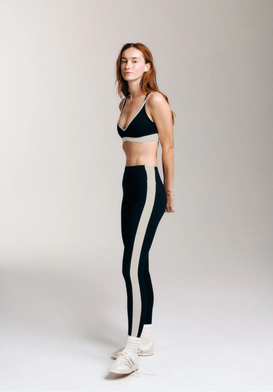 P.E. NATION HIGHGATE FULL LENGTH LEGGING IN BLACK & CLOUD