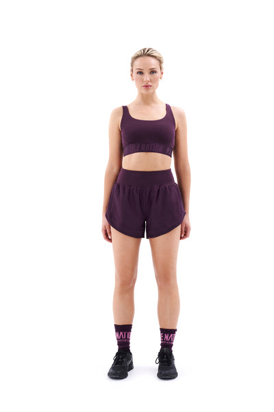 P.E. NATION AGILITY TEST SHORT IN POTENT PURPLE