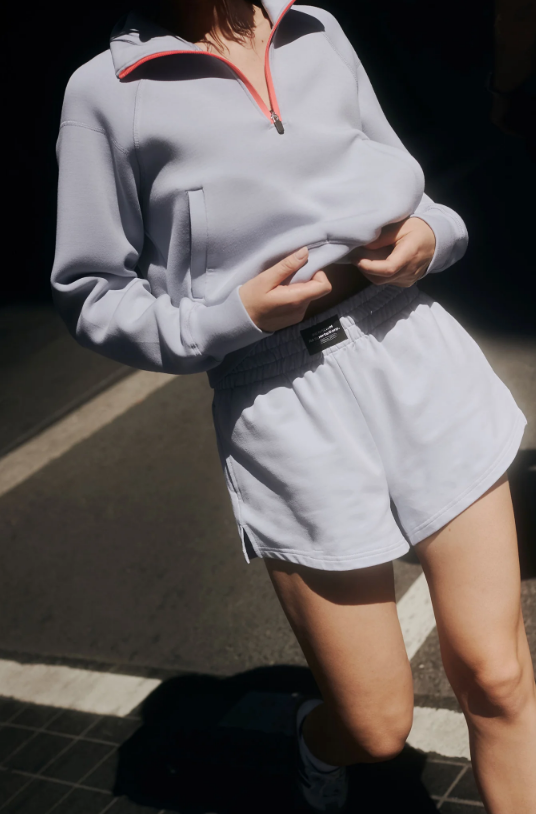P.E. NATION PRESSBACK SWEAT IN GREY DAWN