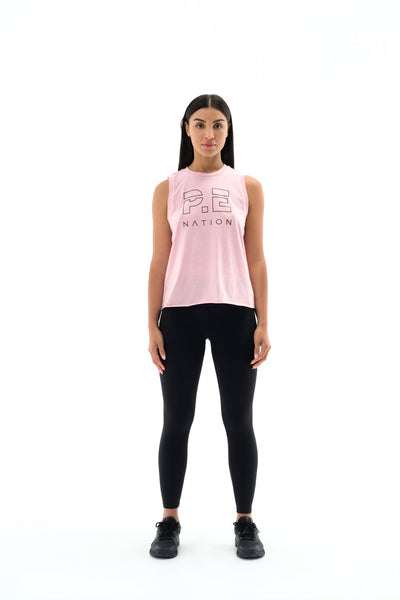 P.E. NATION SHUFFLE TANK IN LOTUS