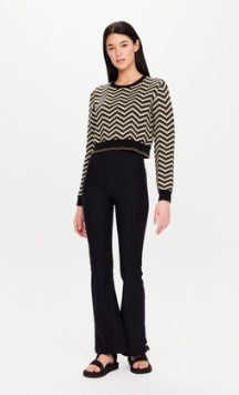 THE UPSIDE ZIGGY KARLIE KNIT TOP