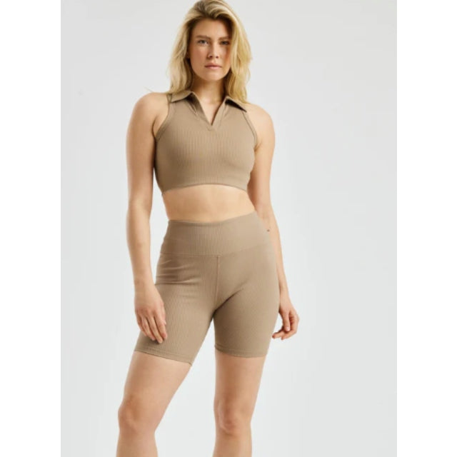 YEAR OF OURS GABRIELA RIB BRA IN CARIBOU