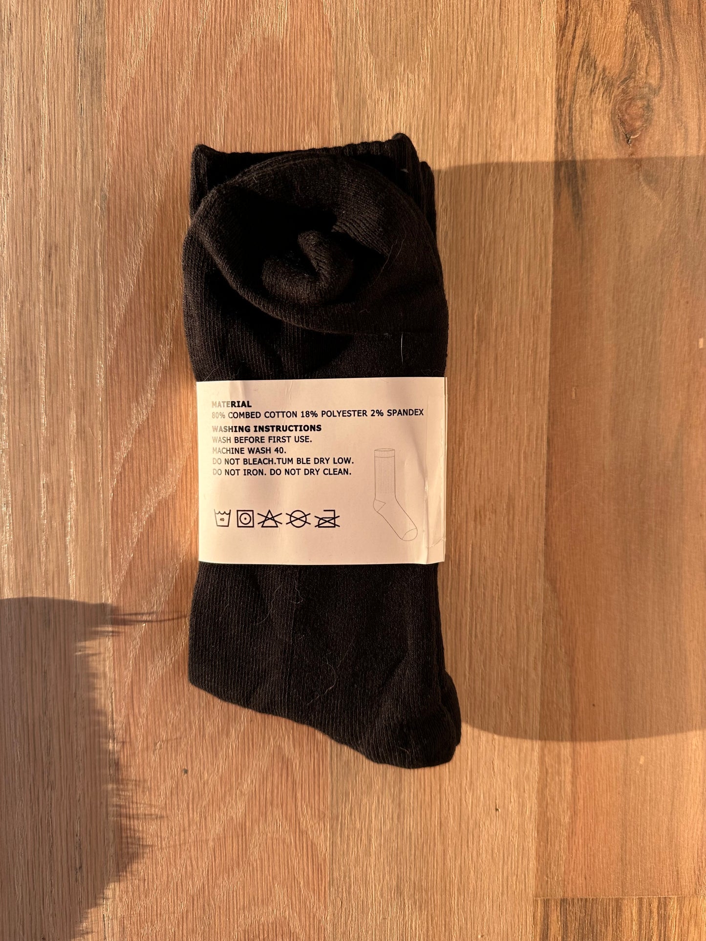 FOUR & NINE SOCKS - BLACK
