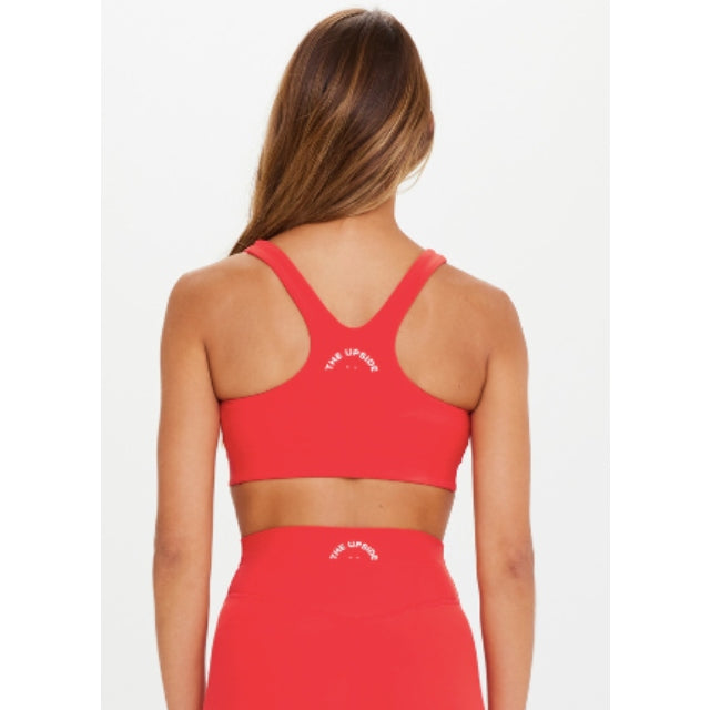 THE UPSIDE PEACHED JADE BRA IN CHILLI