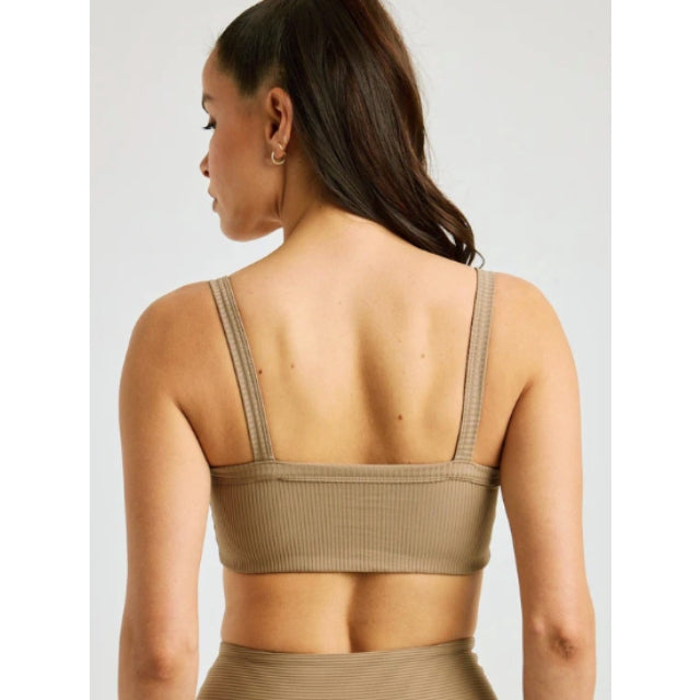 YEAR OF OURS RIBBED BRALETTE TANK IN CARIBOU