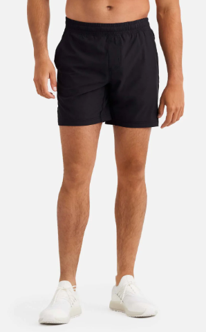 RHONE 7" ESSENTIALS TRAINING SHORT - UNLINED, BLACK