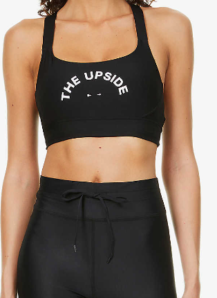 THE UPSIDE MATTE TECH PAOLA BRA W LOGO