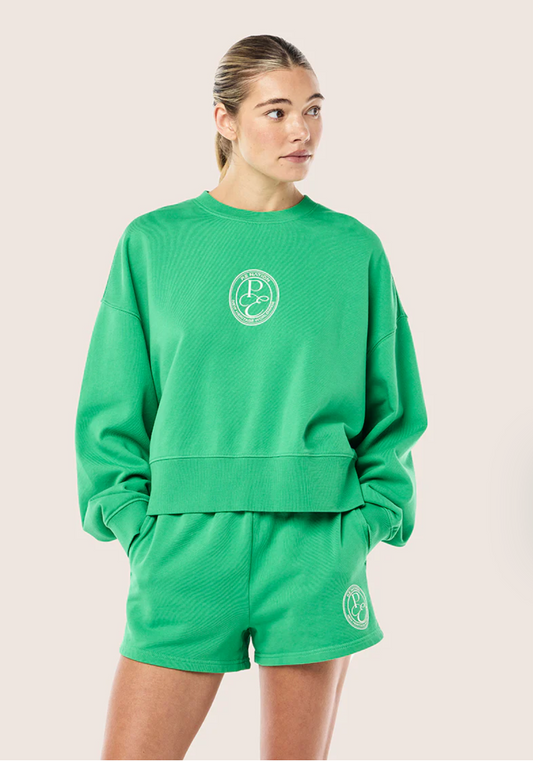 P.E. NATION EXPOSITION SWEAT IN WASHED KELLY GREEN