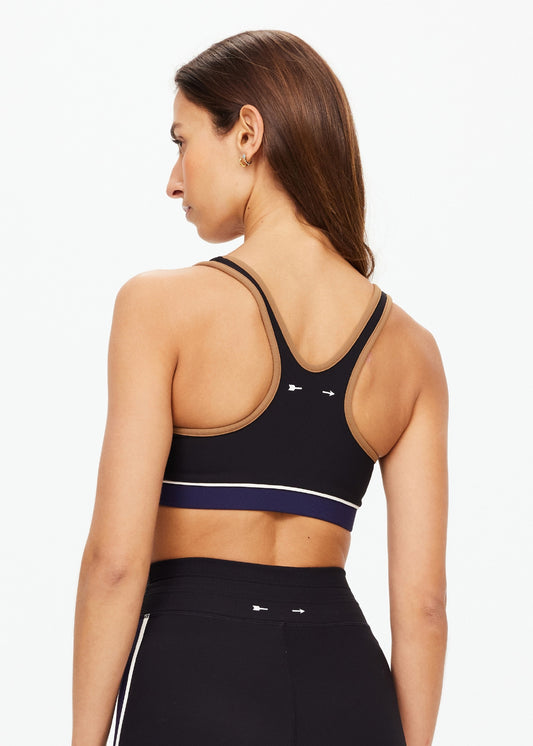 THE UPSIDE REVOLVER JADE RACERBACK BRA