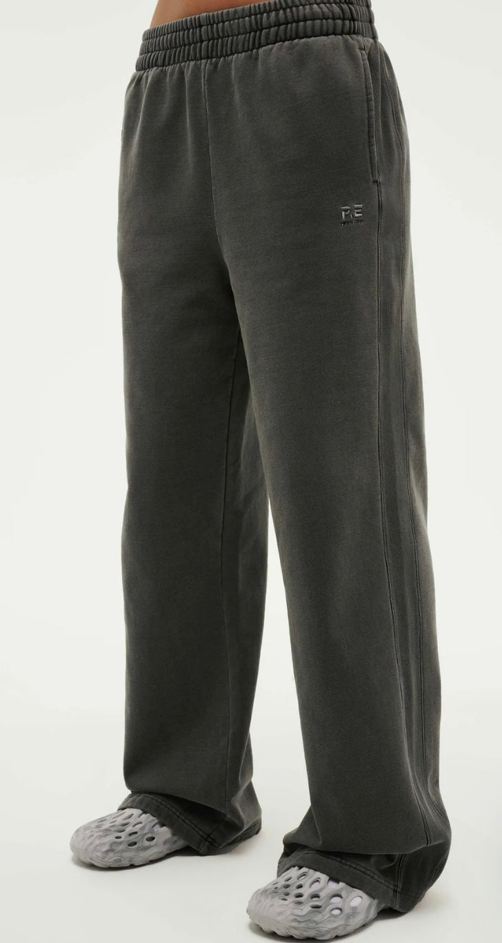 P.E. NATION ADVENTURE TRACK PANT IN WASHED GUNMETAL