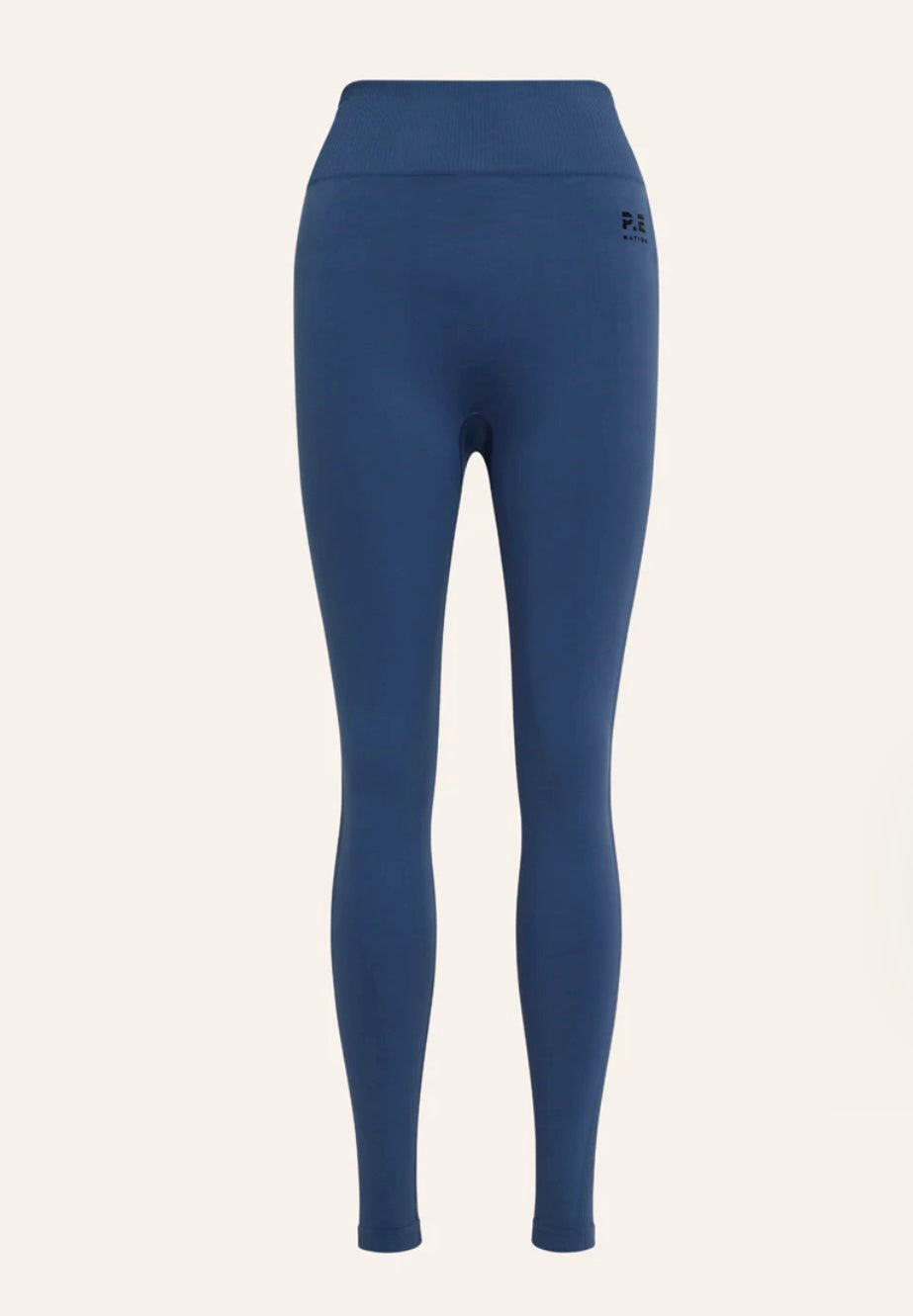 P.E. NATION RESTORE SEAMLESS LEGGING IN VINTAGE INDIGO