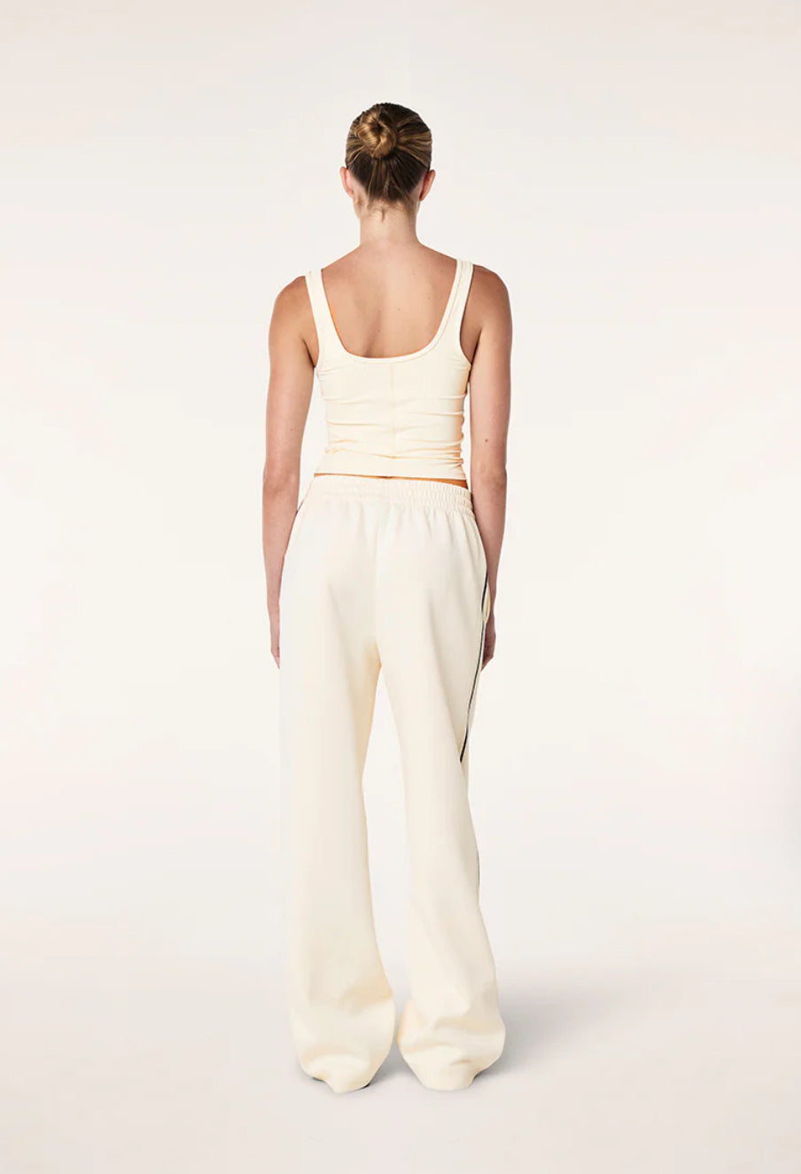 P.E. NATION PRELUDE TRACKPANT IN WHISPER WHITE