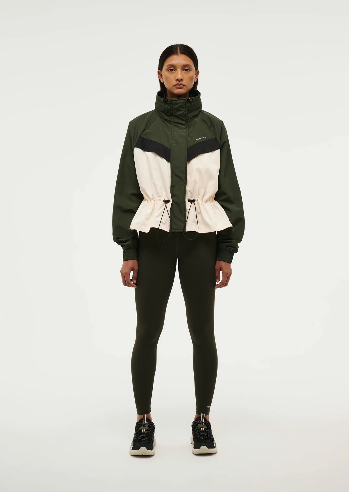 P.E. NATION SHELTER JACKET IN FOREST NIGHT