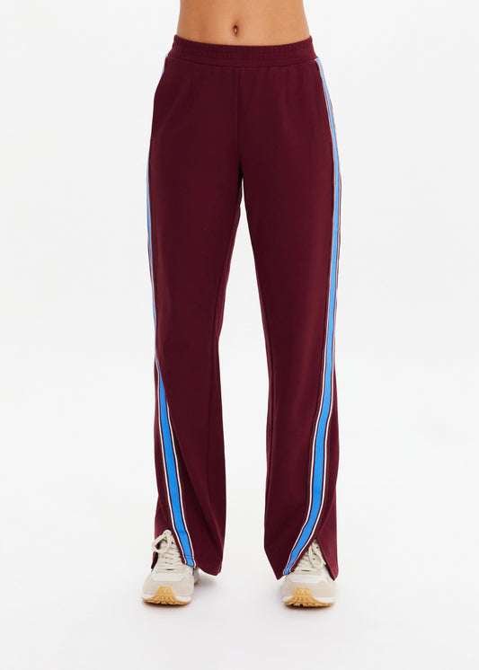 THE UPSIDE RYDER PETRA FLARE PANT IN BORDEAUX