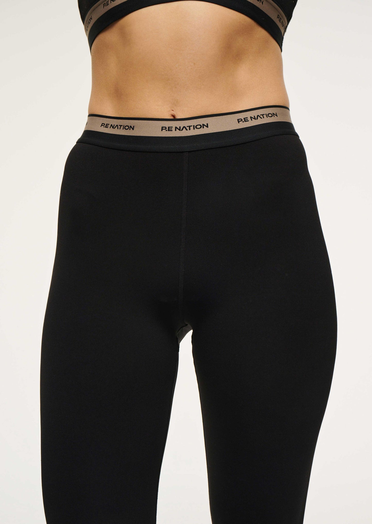 P.E. NATION AVANT FL LEGGING IN BLACK