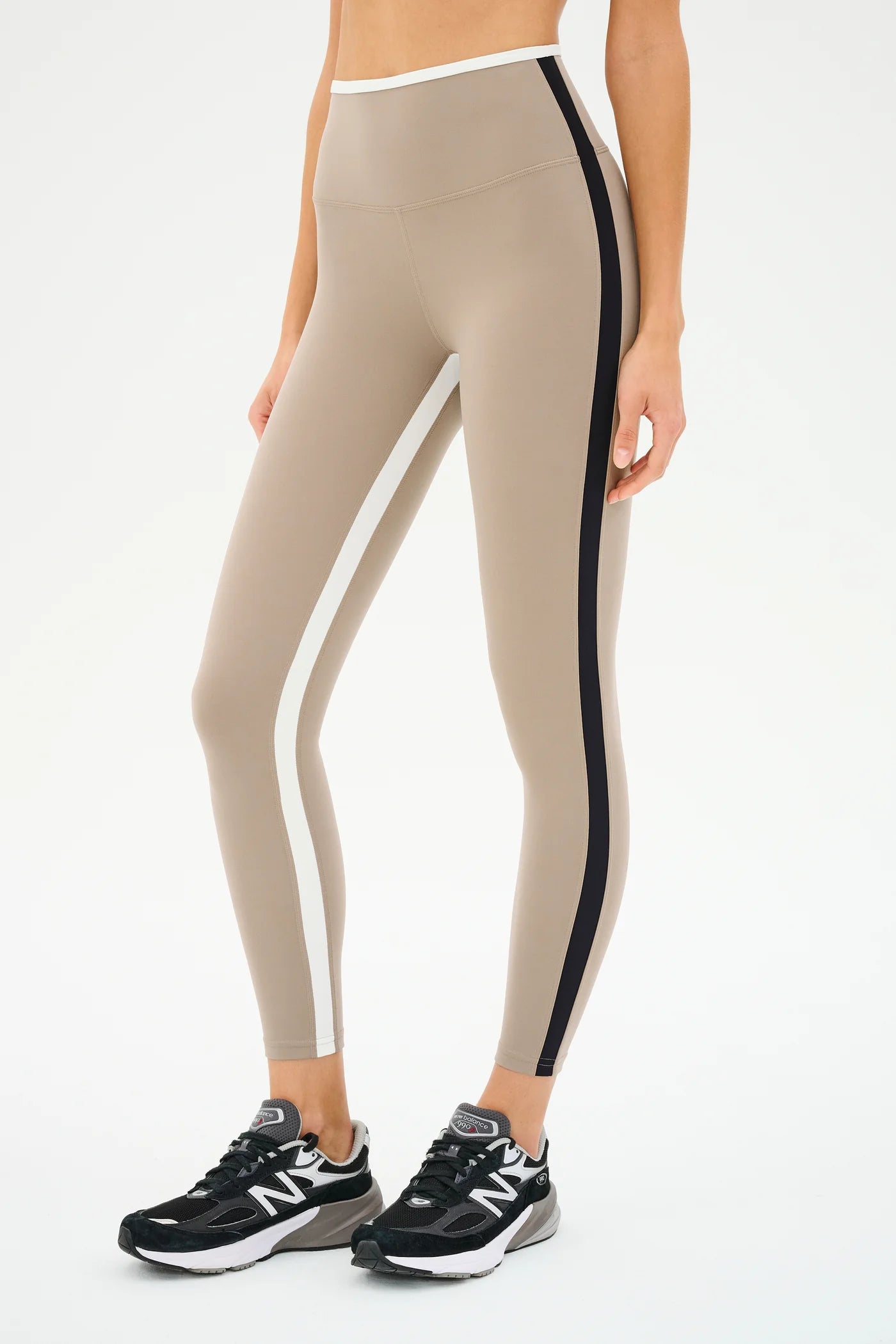 SPLITS SAM HIGH WAIST RIGOR 7/8 LATTE/BLACK